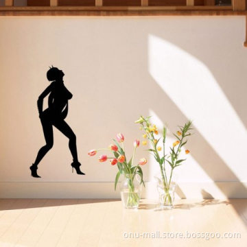 60cm x 29cm Wall Decor Sexy Woman Outline Removable Wall Sticker